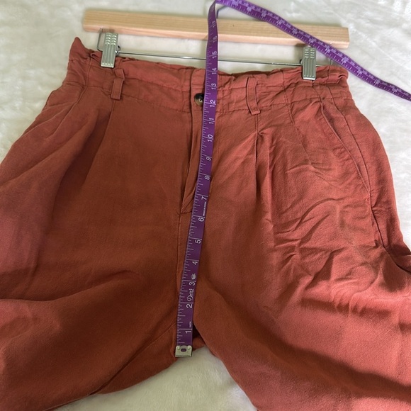 Madewell Rusty Brown Chinos Relaxed Fit High-Waisted - Picture 8 of 9